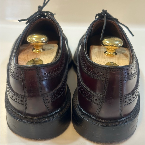 VTG Florsheim Royal Imperial Cordovan Men's Dress Shoes in burgundy. Size 8 D - Picture 5 of 13